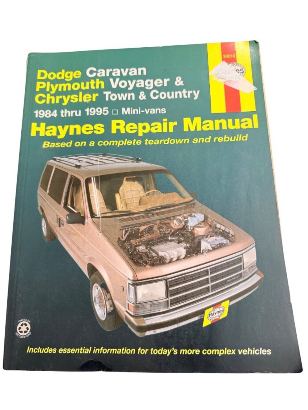 Haynes Dodge Caravan Plymouth Voyager & Chrysler Town & Country 1984-1995 Mini-V